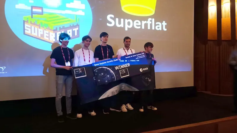 Superflat team at Ctrl+Space Finals